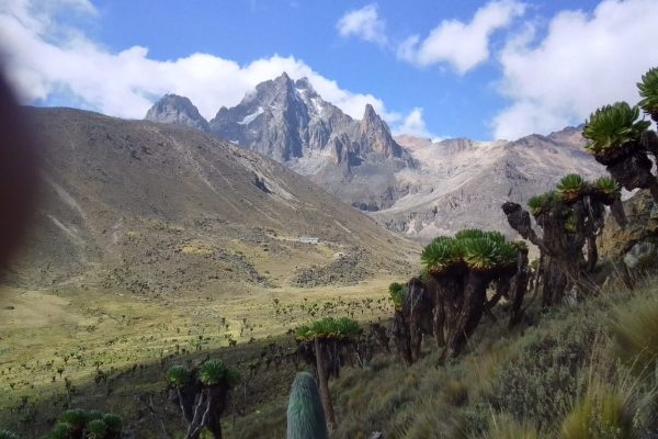 hiking mount Kenya on 5days safari