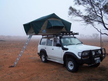 Roof TopTent on Tata Safari